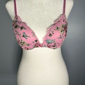 Dream Angels Floral Lace Push up Bra 34C